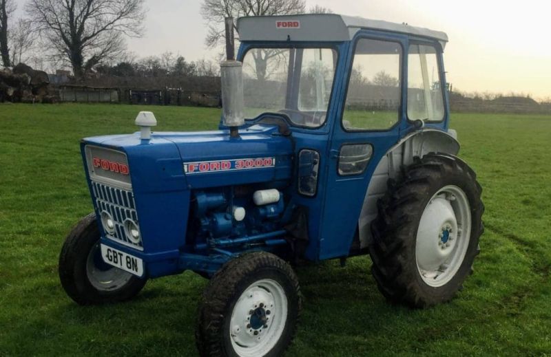 First prize is a 1974 Ford 3000 Tractor