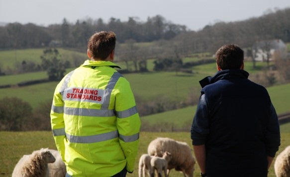 The farmer was given a 12-month conditional discharge and must pay £2196.70 costs and £20 victim surcharge