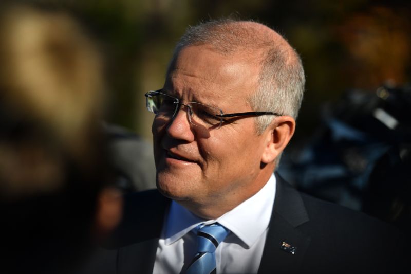 Australian Prime Minister Scott Morrison promised the tough sentences if re-elected in upcoming federal elections in May (Photo: MICK TSIKAS/EPA-EFE)