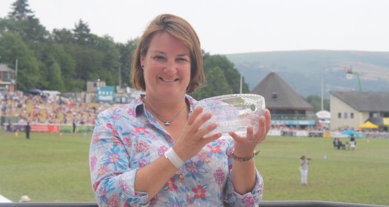 Last year's Wales Woman Farmer of the Year Award Winner, Jess Yeomans
