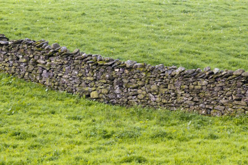 Fife-based farmer James Orr removed six miles of drystone dykes from his farm (Stock photo)