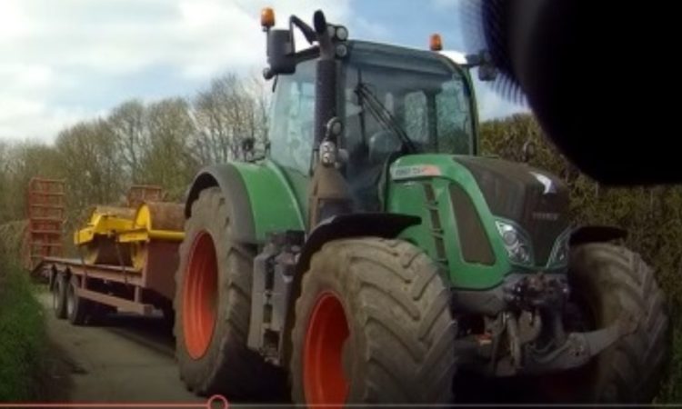 Police have issued a picture of the tractor involved in the collision 