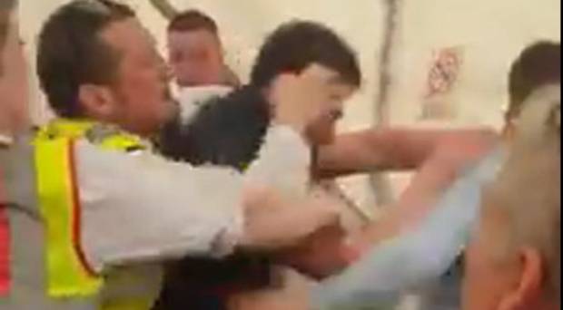 Balmoral Show organisers have now launched an investigation after the video began circulating on social media (Photo: Facebook/Gordon Stratton)