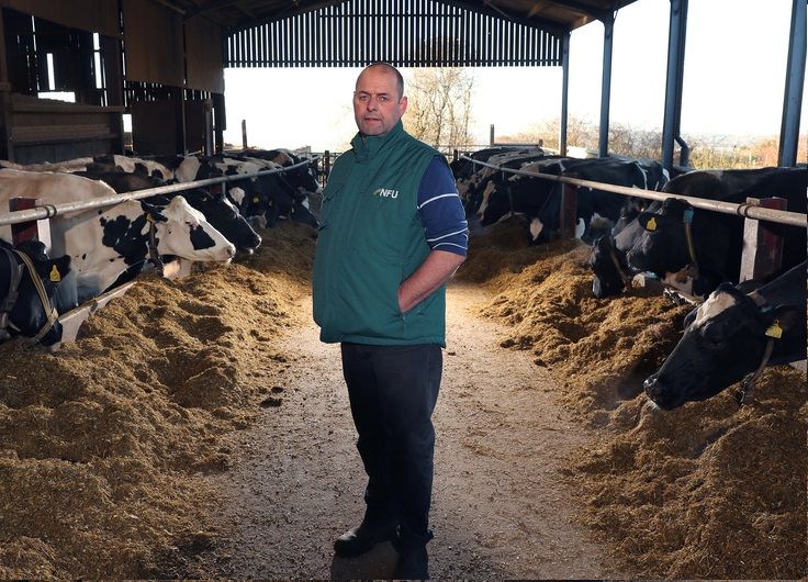 NFU dairy board chairman Michael Oakes said the sector is 'in the dark' amid political uncertainty