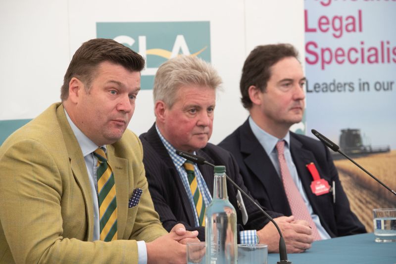 Industry leaders gathered at the CLA Breakfast during the Royal Bath and West show