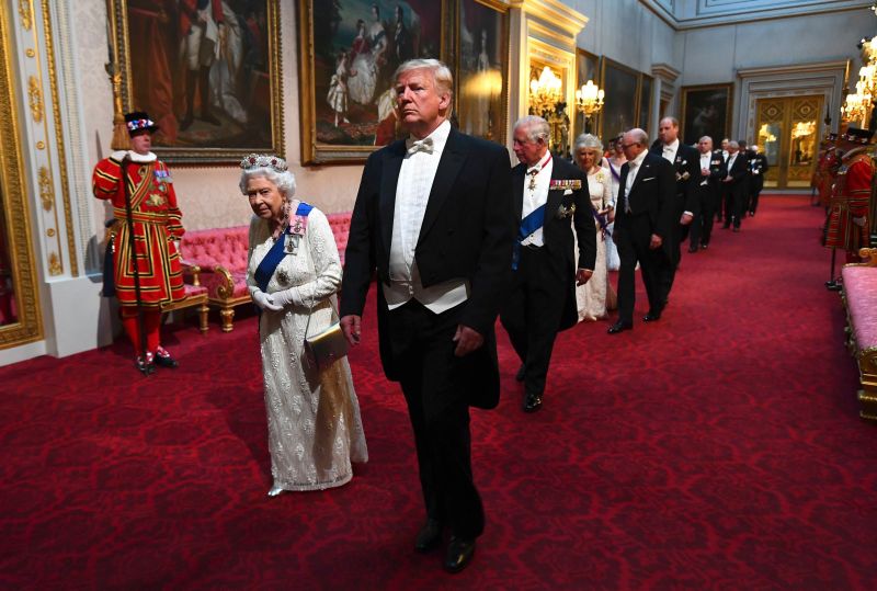 President Donald Trump is in the UK for a three-day state visit (Photo: Victoria Jones/AP/Shutterstock)