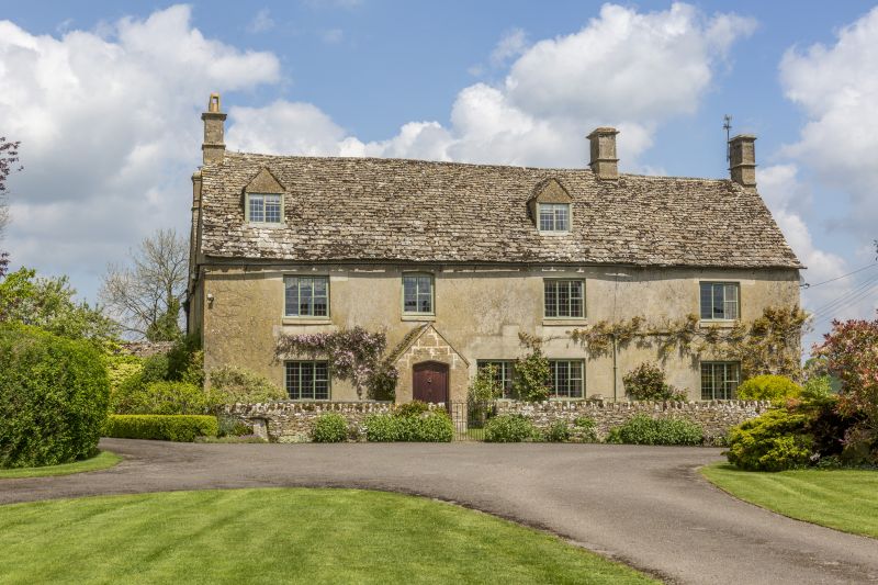 The Cotswolds farm comes with a Grade II farmhouse