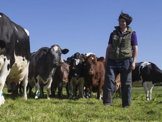 Abi Reader has been honoured as a 'passionate advocate' for British farming