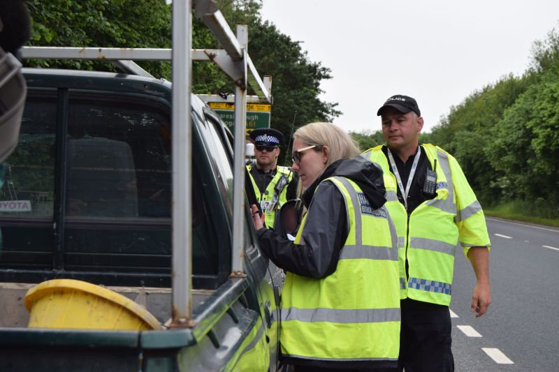 Operation Eyeball is an initiative across North Yorkshire to tackle the blight of fly-tipping, particularly in rural areas