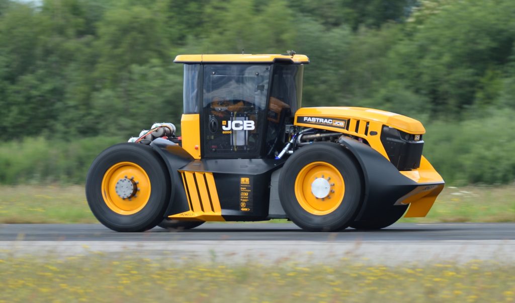 JCB is no stranger to land speed records