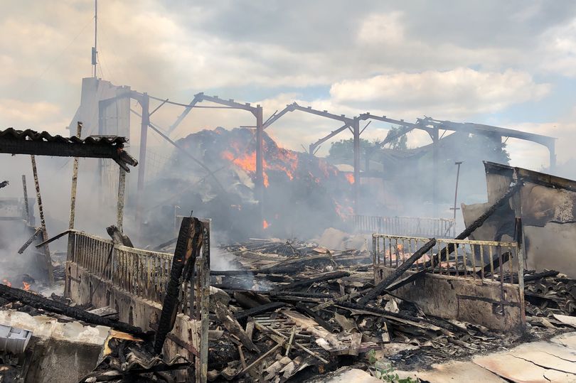 The cause of the fire is not known at this stage (Photo: Essex County Fire and Rescue Service)