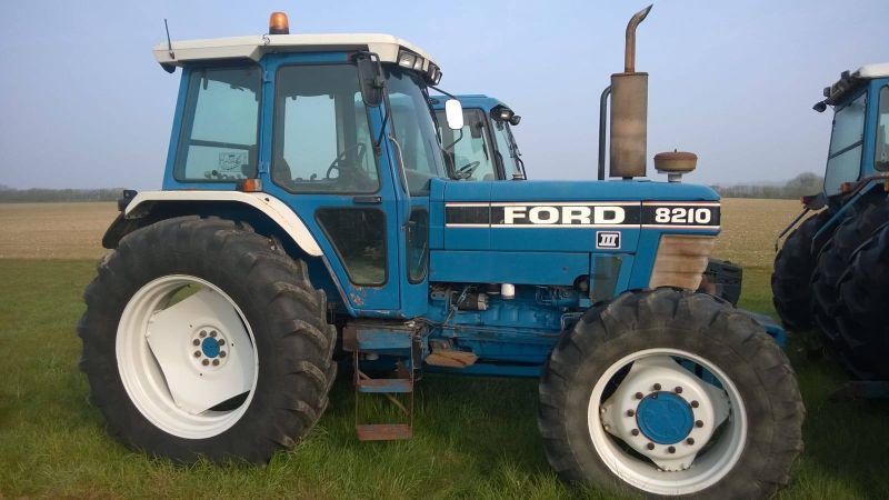 Thieves have stolen a light blue Ford 8210 Generation 3 Super cab from a Spetisbury farm