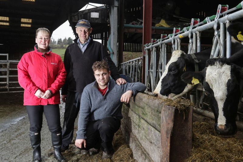 Glenn Lloyd and his father used the fund to support their move to meet growing demand for organic milk