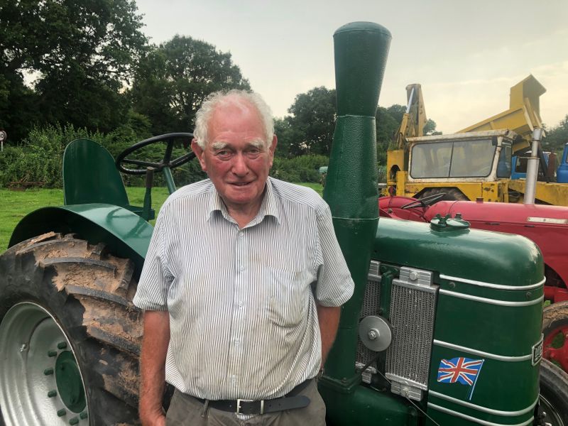 Barry Jones has been collecting historical tractors and agricultural machinery since he was just 15