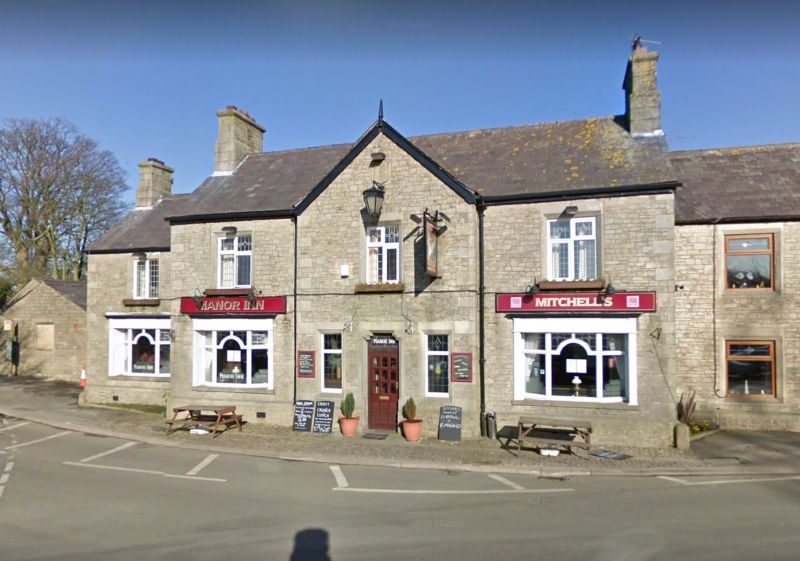 Several large bales fell onto members of the public sitting outside the pub (Photo: Google Maps)