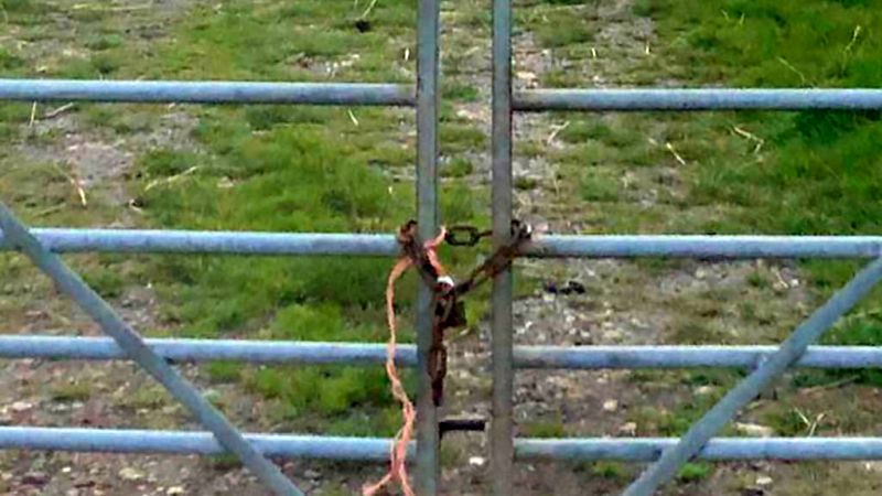 Baler twine is being used to mark farms which are easy to target (Photo: West Mercia Police)