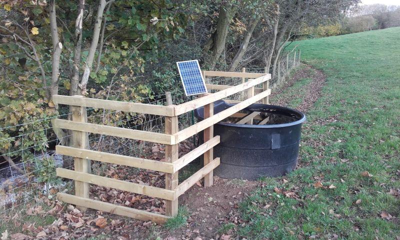 Robert Bull, who runs a dairy and beef enterprise, became interested in installing his own pump