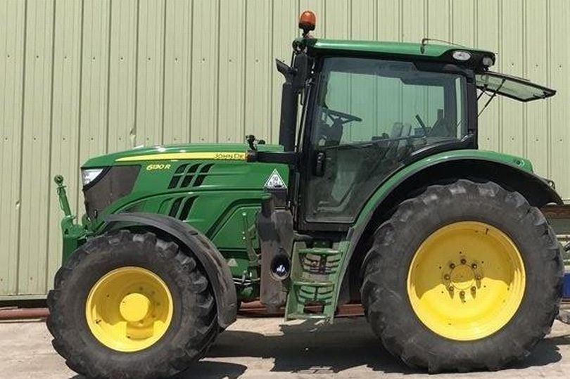 One of the stolen tractors (Photo: Lancashire Constabulary) 