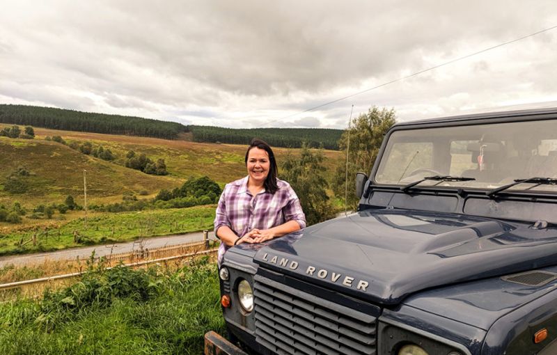 Farmer Heather Rae, who is also a single mother-of-three, was praised for managing her farm sustainably and environmentally