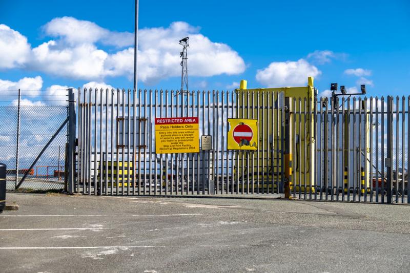 The letter has been circulating around Anglesey and claims a protest will begin on Friday at Holyhead Port