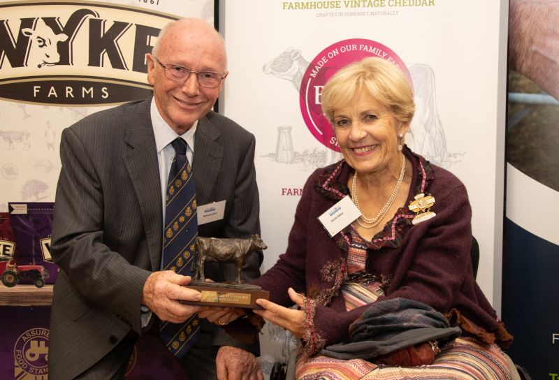 Richard Calver's farm has a tradition of cheddar making for over a century