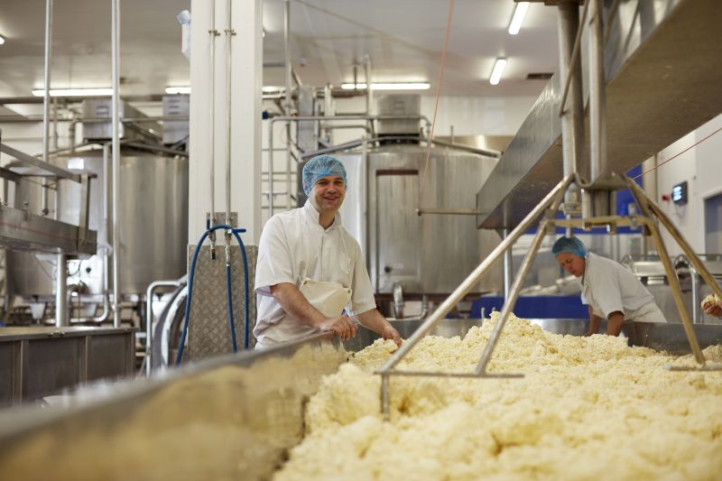 The multi-million pound funding deal will ensure a certain future for the farms supplying the creamery