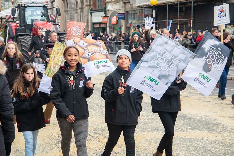The NFU supported the Worshipful Company of Farmers' entry in the Lord Mayor’s Show