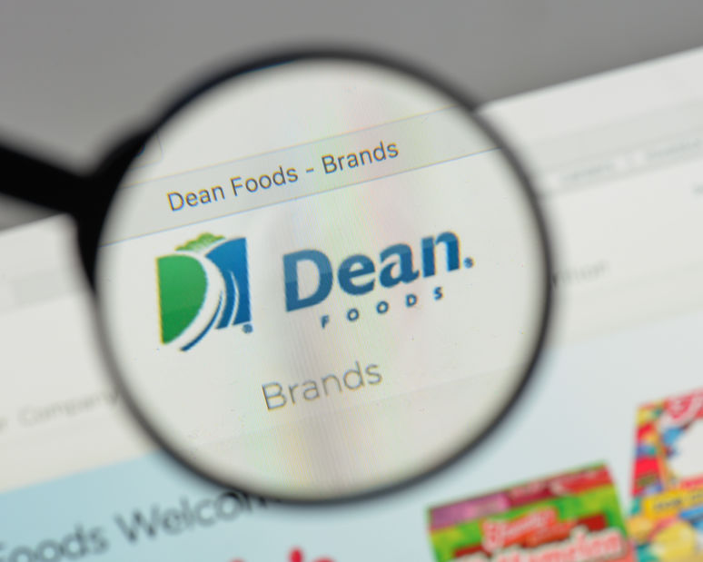 Dean Foods, the biggest US milk company, has filed for bankruptcy protection