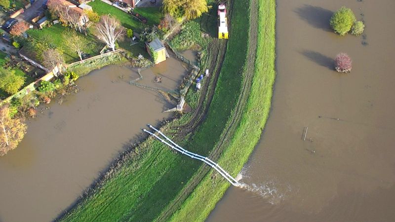 Flood-hit farmers in northern England and the Midlands are able to apply for up to £25,000 in government grants