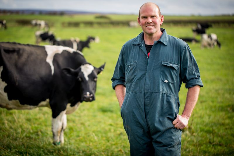 Jonathan Hutchinson runs a 450-cow dairy at Wilks Farm, near Whitby