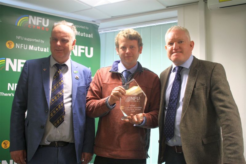 Gary Howells' stockmanship skills are of the highest calibre, NFU Cymru says