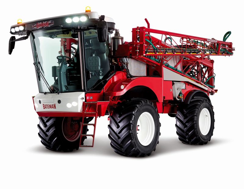 Bateman will be showcasing its RB35 and RB55 self-propelled crop sprayers