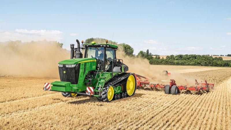 John Deere 9570 RT achieves a magnificent 627 hp