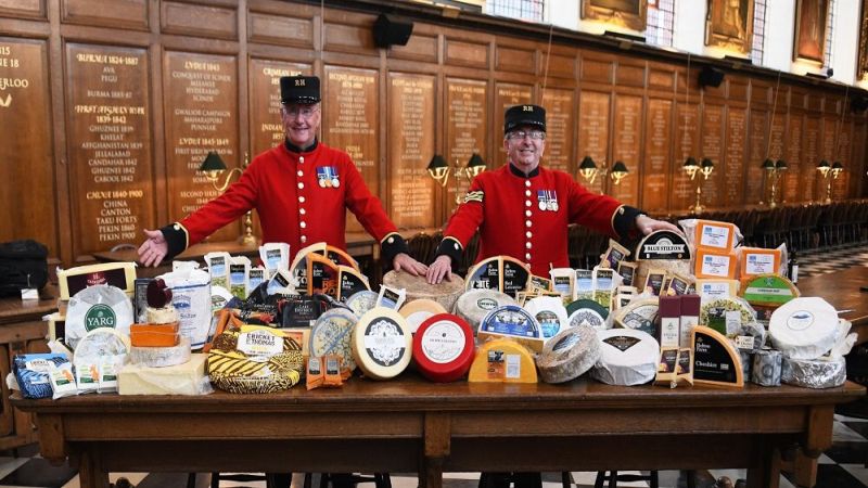 The annual event puts a spotlight on the British dairy industry while commemorating the country's veterans