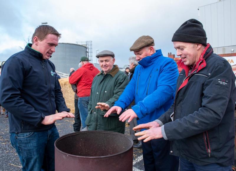 The Irish farmer protest focused on Tesco's distribution centre and lasted around 12 hours (Photo: IFA)