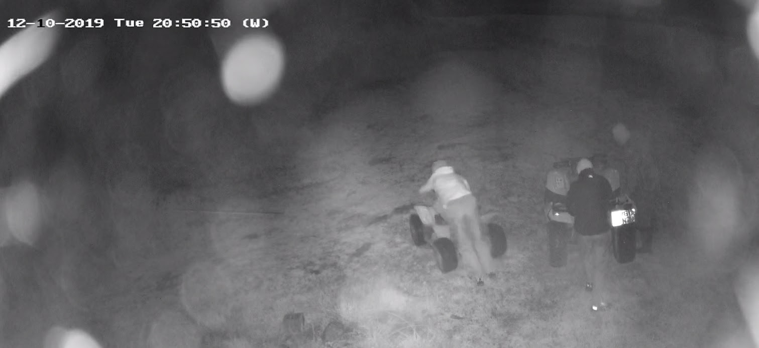 The police are urging all quad bike owners, particularly those in isolated areas, to take extra security precautions