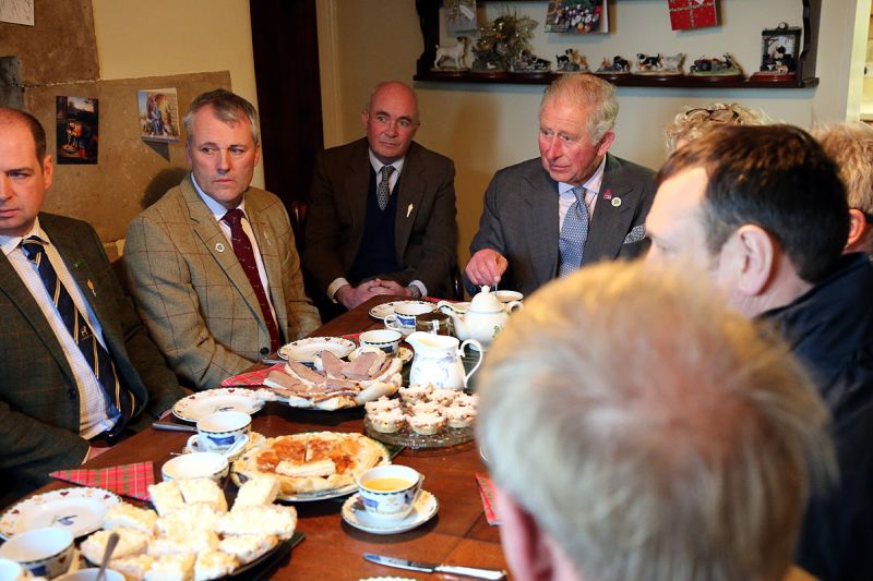 Prince Charles and numerous farming charities met with flood-affected farmers