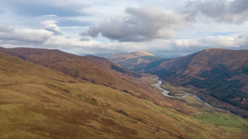 The land is for sale through Galbraith for offers over £1,600,000