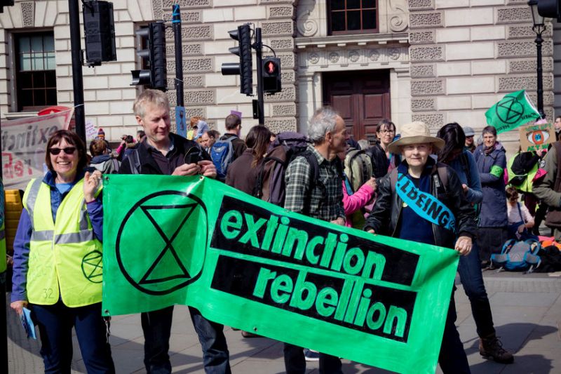 Extinction Rebellion campaigners are planning to carry out 'peaceful actions'
