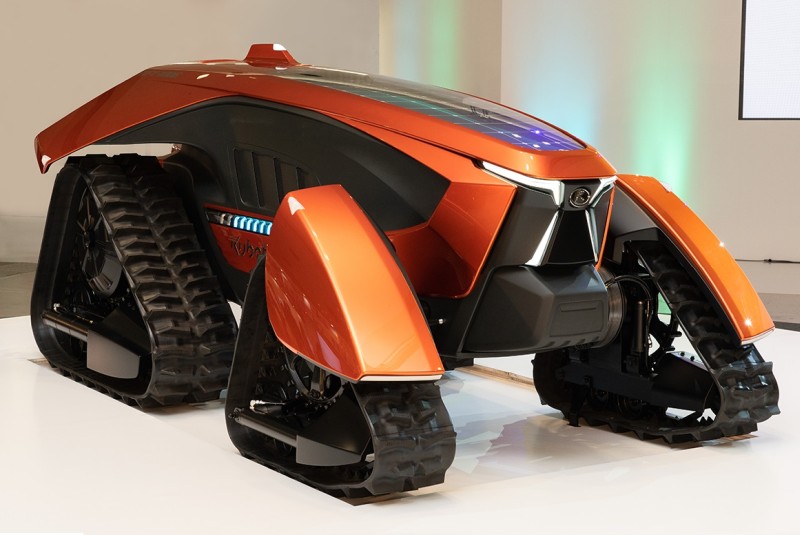 Kubota has unveiled a brand new concept tractor that it says represents the future of farming