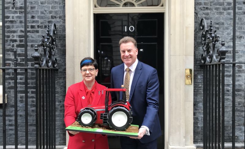 Red Tractor has delivered a to the prime minister to mark the scheme's 20th birthday