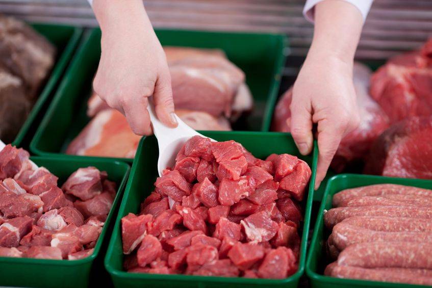 Within primary fresh and frozen beef, sales volumes declined by 2 percent