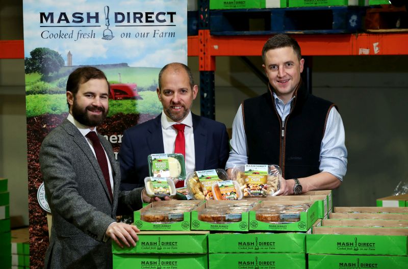 Northern-Ireland based Mash Direct supplies major supermarket chains such as Tesco, Sainsbury, Asda