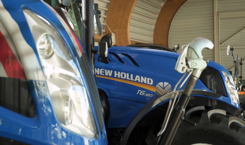 The venture will give three farmers in the UK the chance to use a New Holland tractor for a year