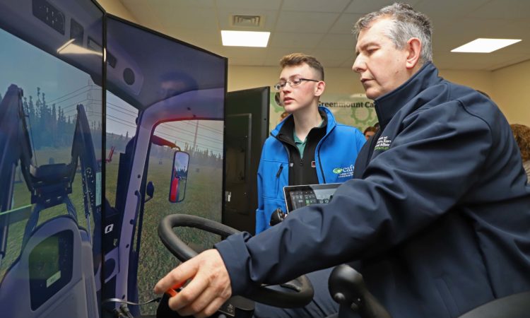 The £100,000 investment in two simulators will allow students to learn in a safe environment and are the first to be used in an NI college