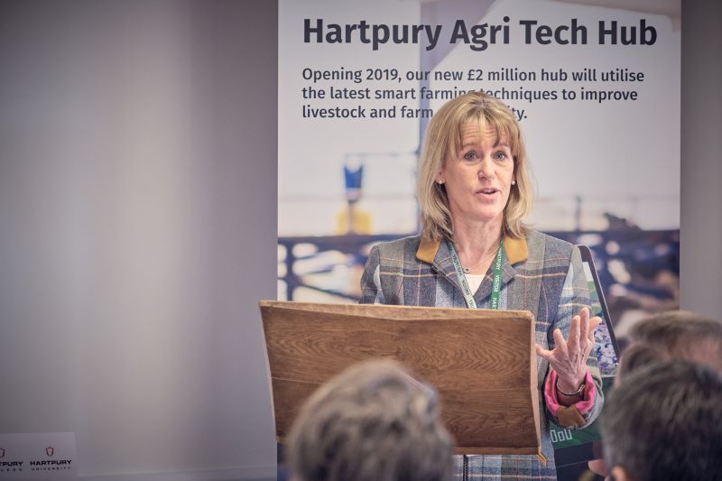 NFU President Minette Batters said the new £2m centre will empower local farmers and agricultural students