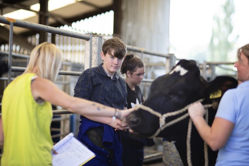 The competition provides an opportunity for students to gain first-hand experience of farming as well as consider how it is also part of the climate crisis solution