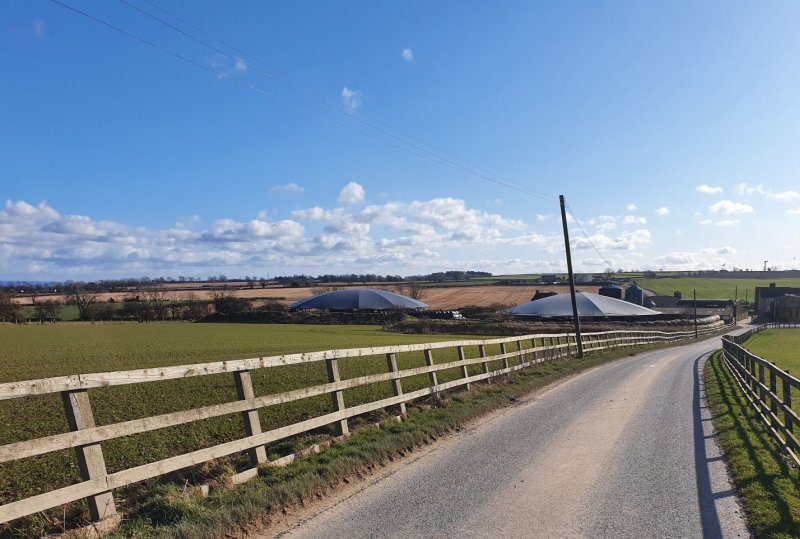 The second farm to be toured is Bracken House, Melsonby, which has been farmed by the Richardsons since 1916