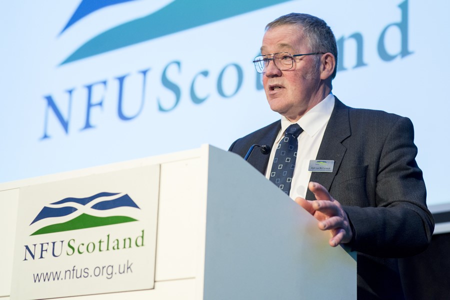 Andrew McCornick, president of NFU Scotland, said the farming industry has a 'duty of care for each other'