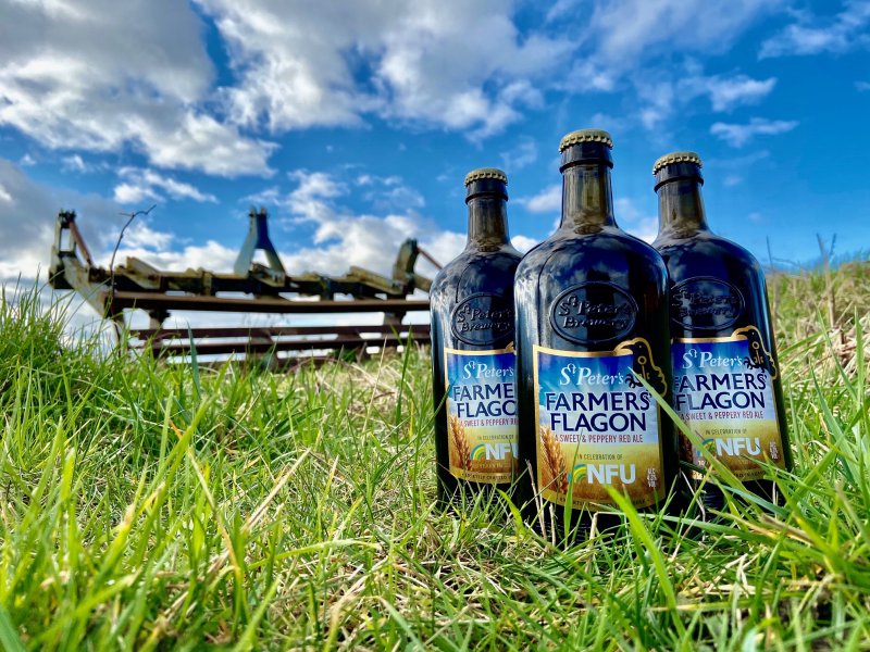 St Peter’s Brewery has launched Farmer’s Flagon to celebrate 100 years of supporting Suffolk farmers